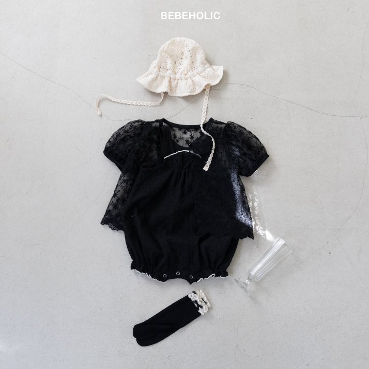 Bebe Holic - Korean Baby Fashion - #babyboutique - Lily Lace Cardigan - 5