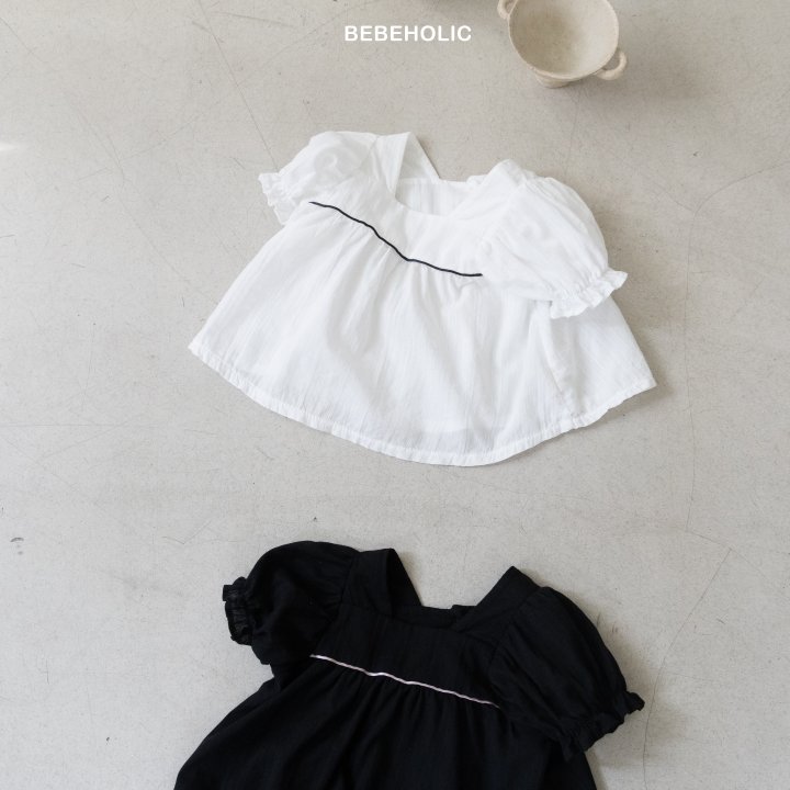 Bebe Holic - Korean Baby Fashion - #babyboutique - Strap Blouse - 10