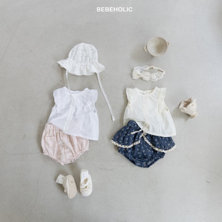 Bebe Holic - Korean Baby Fashion - #babyboutiqueclothing - Flower Blouse