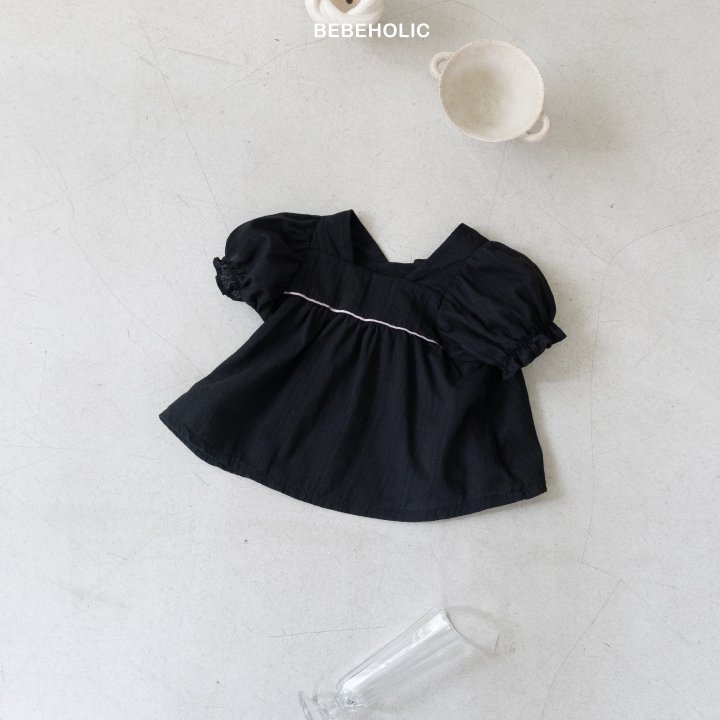 Bebe Holic - Korean Baby Fashion - #babyboutiqueclothing - Strap Blouse - 11