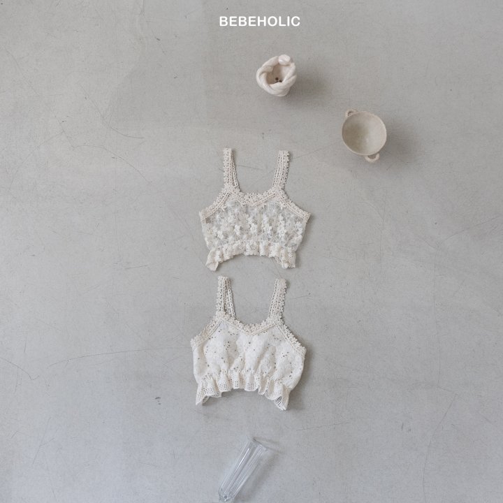 Bebe Holic - Korean Baby Fashion - #babyclothing - Lace Bustier - 10
