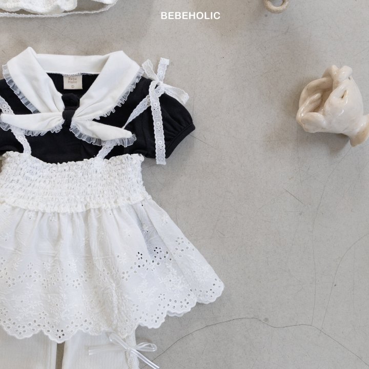 Bebe Holic - Korean Baby Fashion - #babyclothing - Aman Bustier - 9