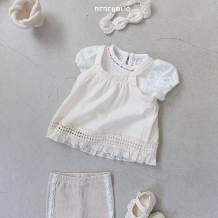 Bebe Holic - Korean Baby Fashion - #babygirlfashion - Hazel Blouse - 7
