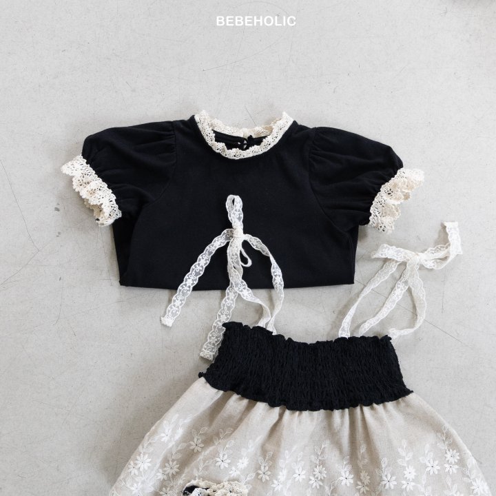 Bebe Holic - Korean Baby Fashion - #babygirlfashion - Roman Tee - 4