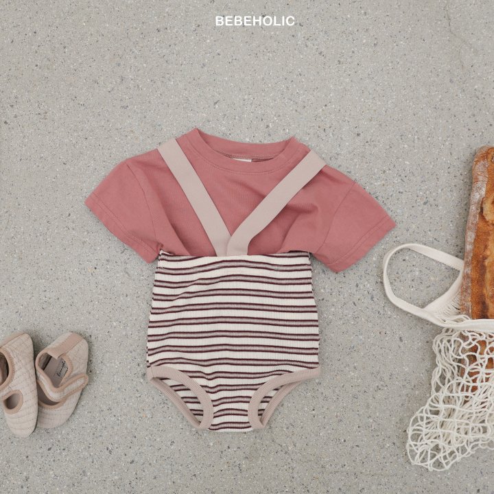 Bebe Holic - Korean Baby Fashion - #babylifestyle - Crown Overalls Bloomer - 5
