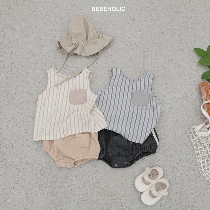 Bebe Holic - Korean Baby Fashion - #babylifestyle - Dember Sleeveless - 2