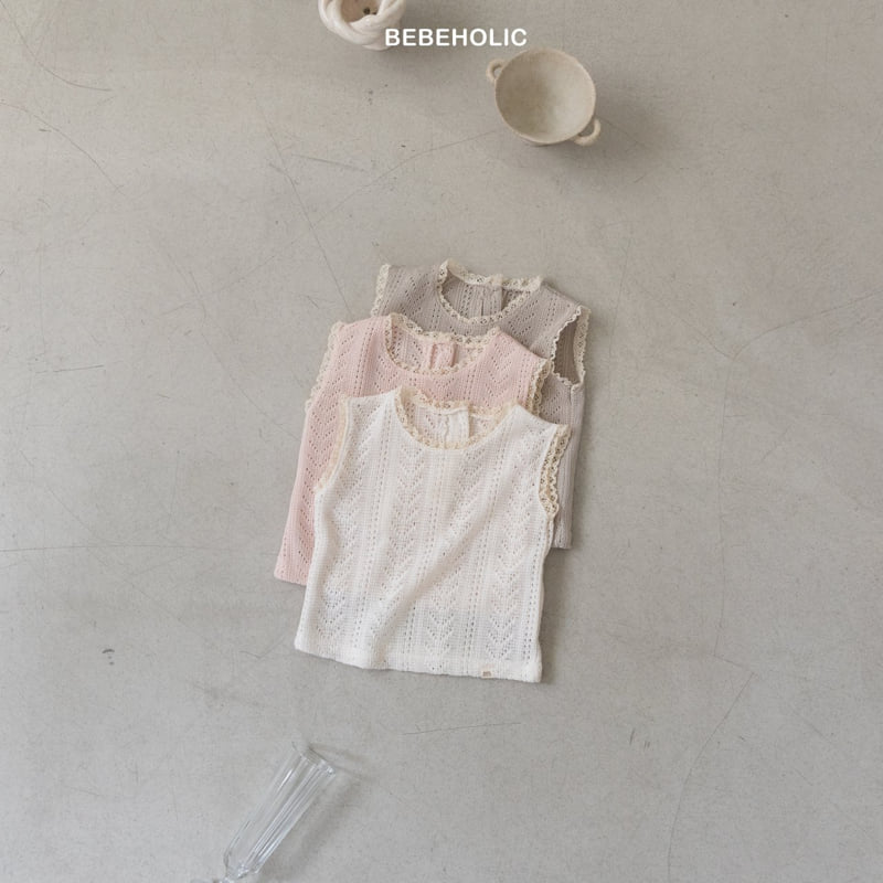 Bebe Holic - Korean Baby Fashion - #babyoninstagram - Jelly Knit Sleeveless
