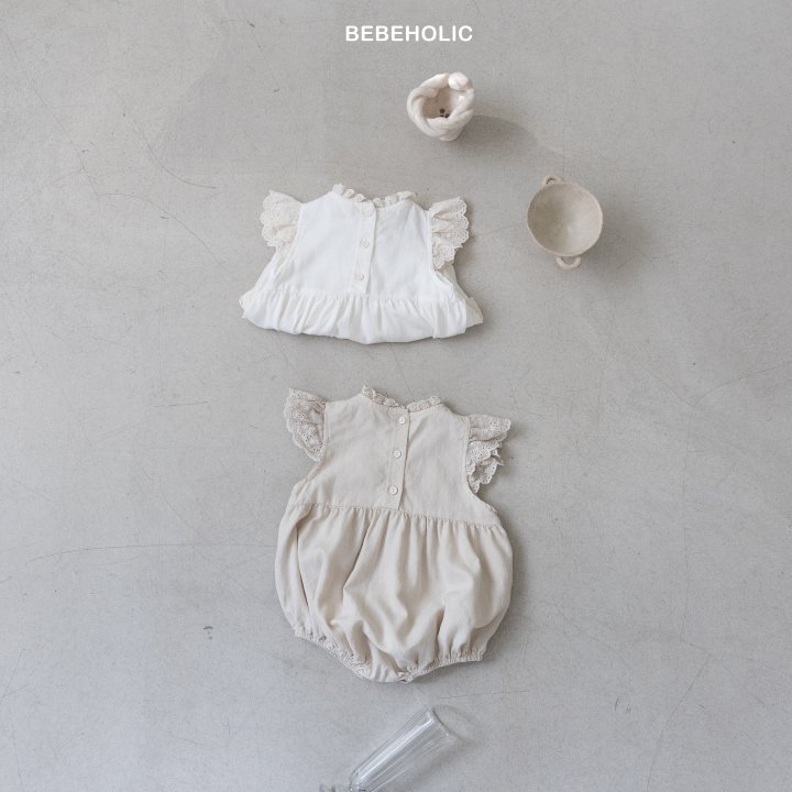 Bebe Holic - Korean Baby Fashion - #babyoninstagram - Ruby Linen Suit - 8