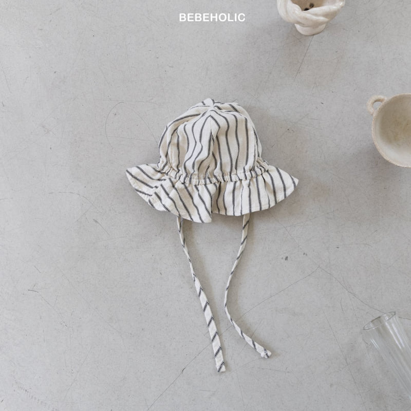 Bebe Holic - Korean Baby Fashion - #babyoninstagram - Stripe Beanie - 3