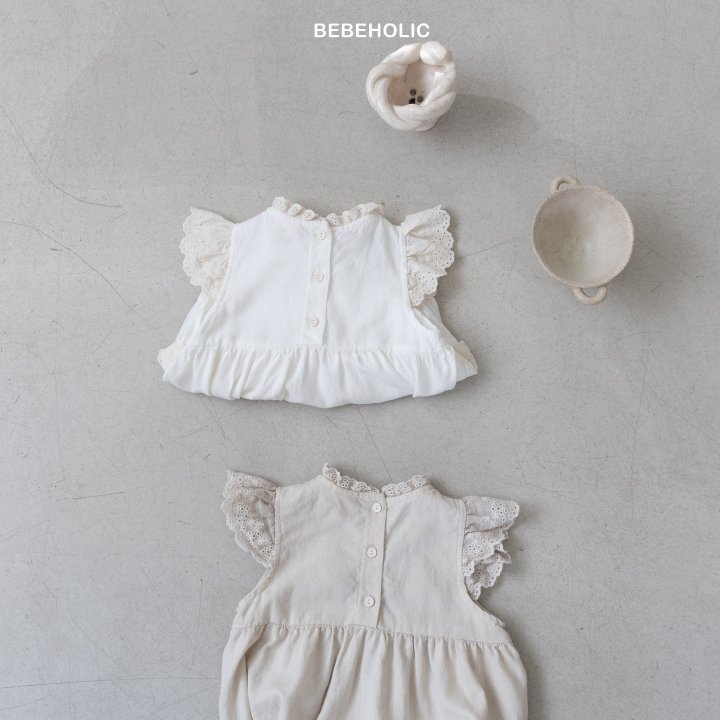 Bebe Holic - Korean Baby Fashion - #babyootd - Ruby Linen Suit - 9
