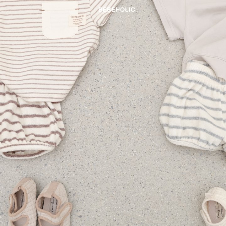 Bebe Holic - Korean Baby Fashion - #babyootd - Terry Pants - 5