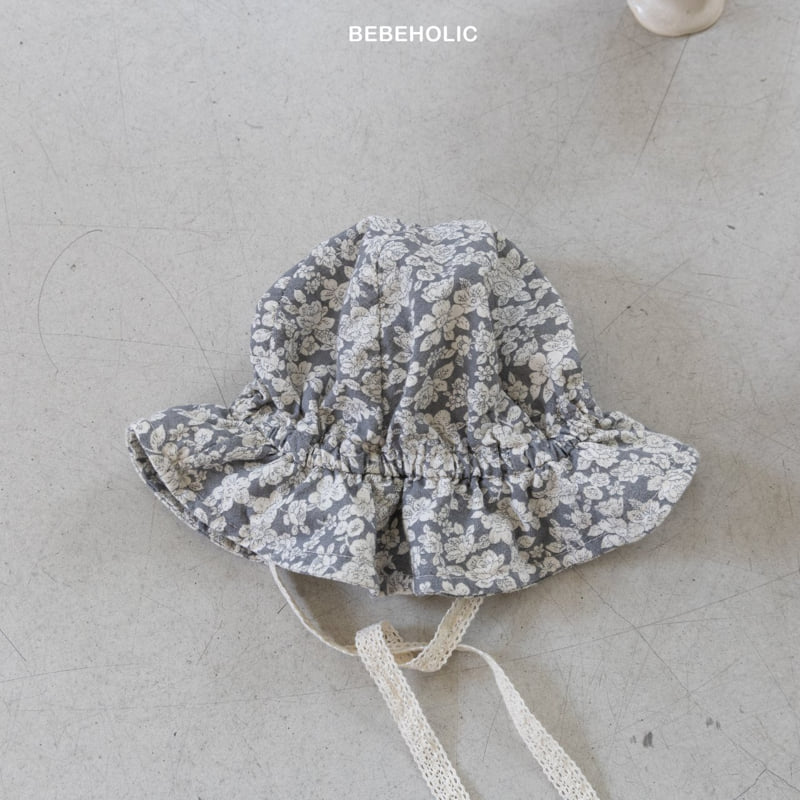 Bebe Holic - Korean Baby Fashion - #babyootd - Flower Beanie - 6