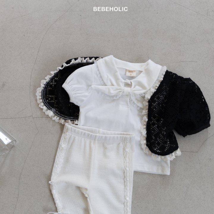 Bebe Holic - Korean Baby Fashion - #babyoutfit - Tie Tee - 10