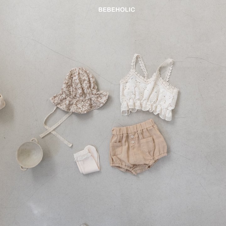 Bebe Holic - Korean Baby Fashion - #babyoutfit - Lace Bustier - 3