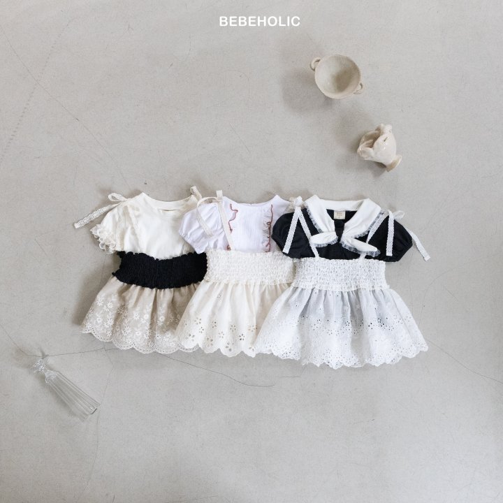 Bebe Holic - Korean Baby Fashion - #babyoutfit - Aman Bustier - 2