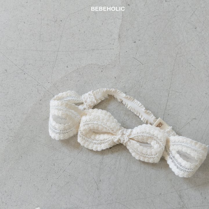 Bebe Holic - Korean Baby Fashion - #babyoutfit - Lace Hair Band - 10