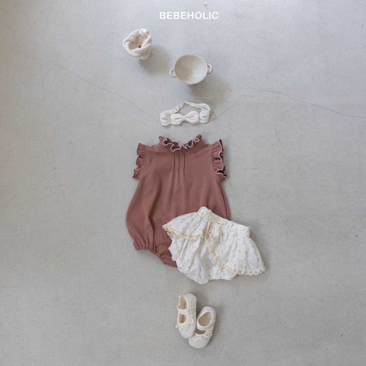 Bebe Holic - Korean Baby Fashion - #babyoutfit - Selli Pintuck Suit - 3