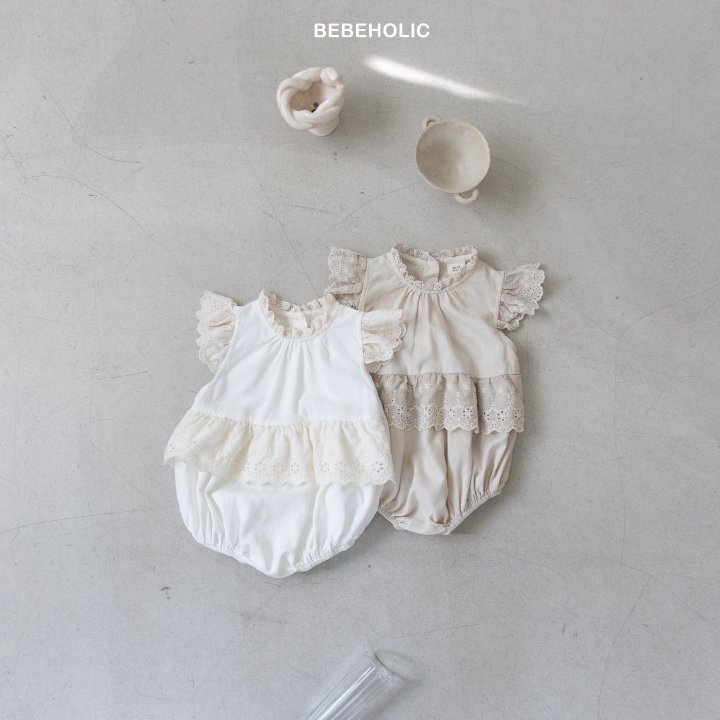 Bebe Holic - Korean Baby Fashion - #babyoutfit - Ruby Linen Suit - 10