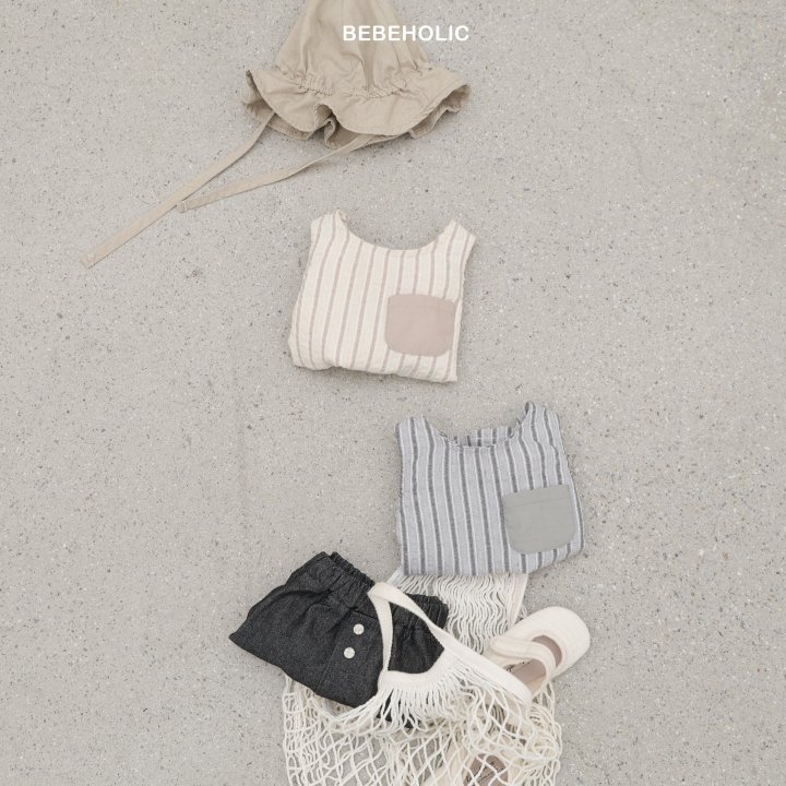 Bebe Holic - Korean Baby Fashion - #babyoutfit - Dember Sleeveless - 5