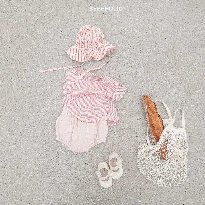 Bebe Holic - Korean Baby Fashion - #babyoutfit - Brad Stripe Tee - 4