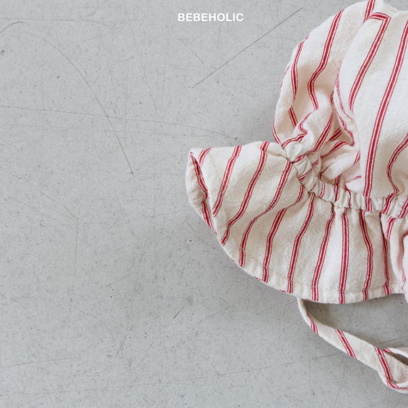 Bebe Holic - Korean Baby Fashion - #babyoutfit - Stripe Beanie - 6