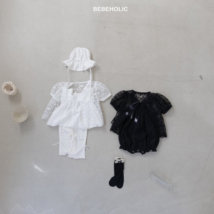 Bebe Holic - Korean Baby Fashion - #babywear - Lily Lace Cardigan