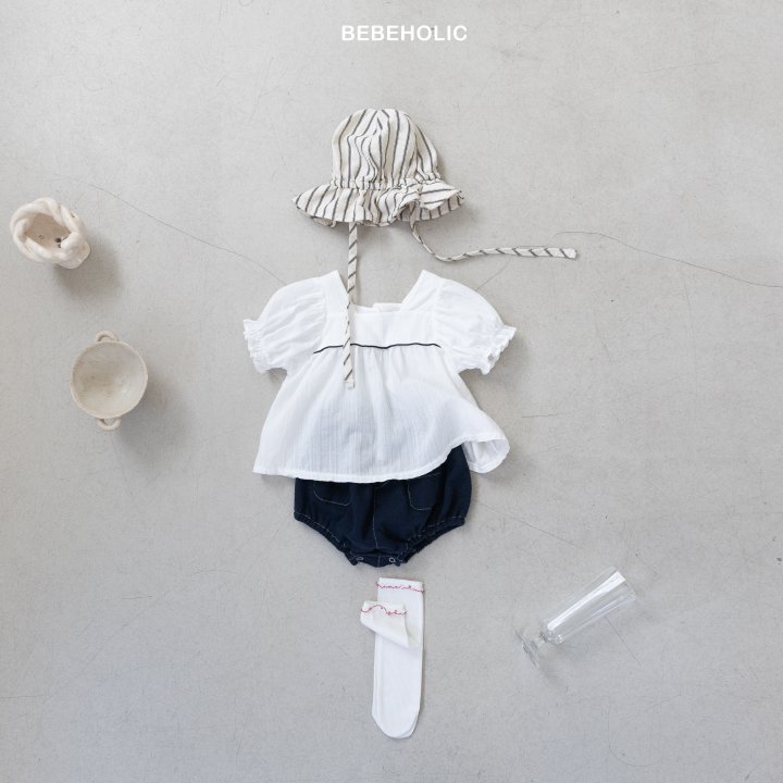 Bebe Holic - Korean Baby Fashion - #babywear - Strap Blouse - 6