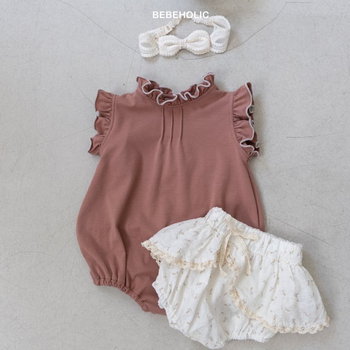 Bebe Holic - Korean Baby Fashion - #babyoutfit - Selli Pintuck Suit - 4