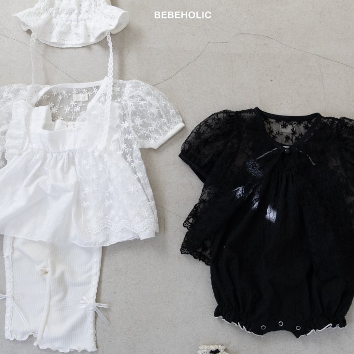 Bebe Holic - Korean Baby Fashion - #onlinebabyboutique - Lily Lace Cardigan - 2