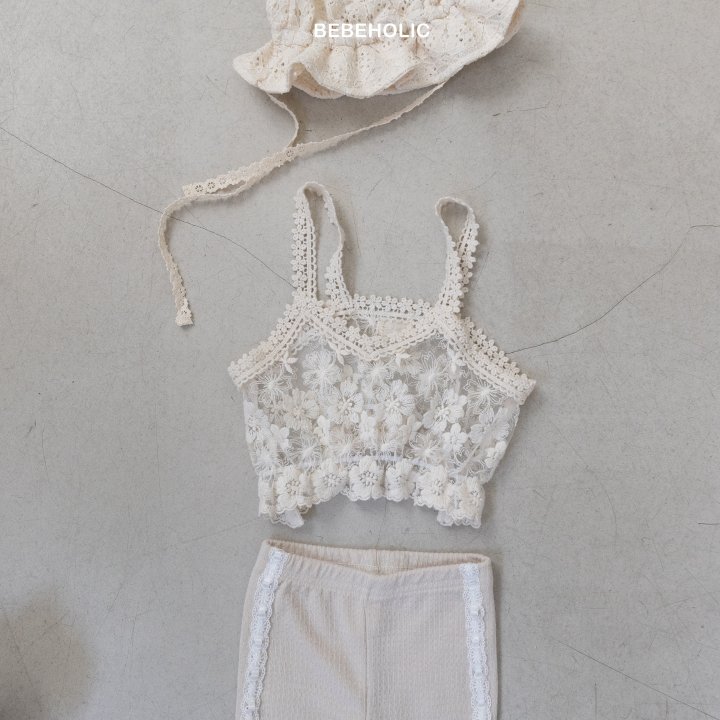 Bebe Holic - Korean Baby Fashion - #onlinebabyshop - Lace Bustier - 6