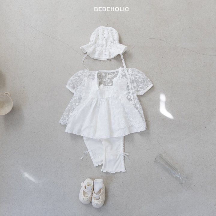 Bebe Holic - Korean Baby Fashion - #onlinebabyshop - Lily Lace Cardigan - 3