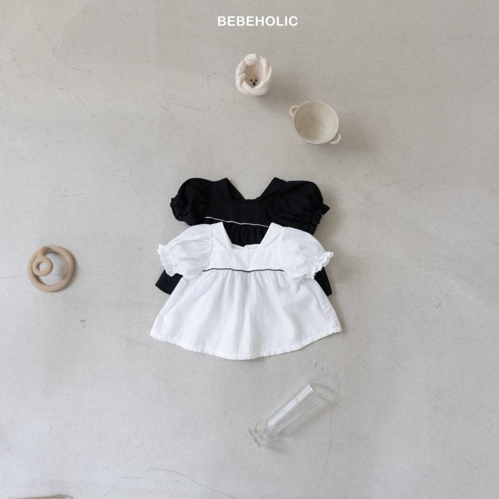 Bebe Holic - Korean Baby Fashion - #onlinebabyshop - Strap Blouse - 8