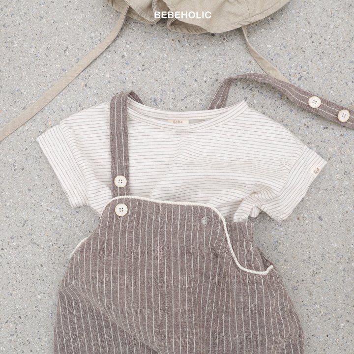 Bebe Holic - Korean Baby Fashion - #onlinebabyshop - Brad Stripe Tee - 7