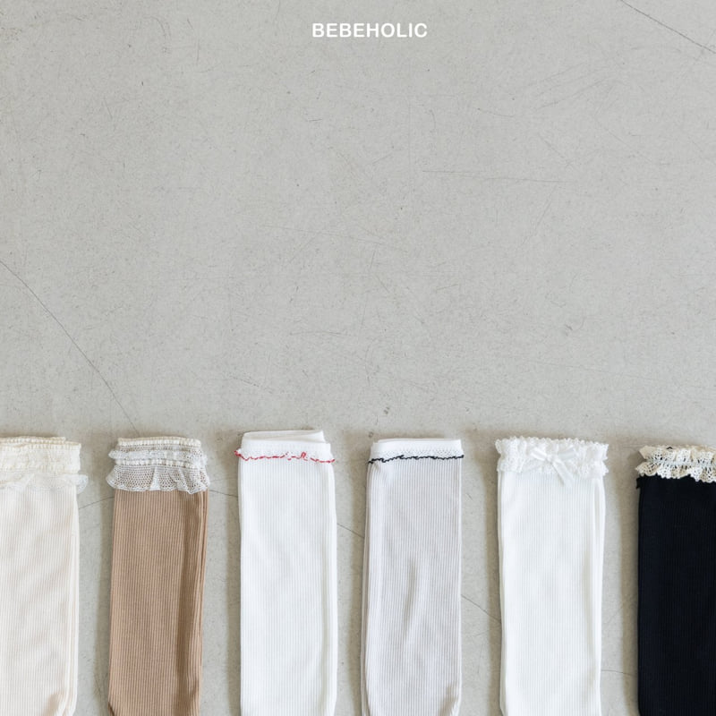 Bebe Holic - Korean Baby Fashion - #smilingbaby - Wave Socks - 8