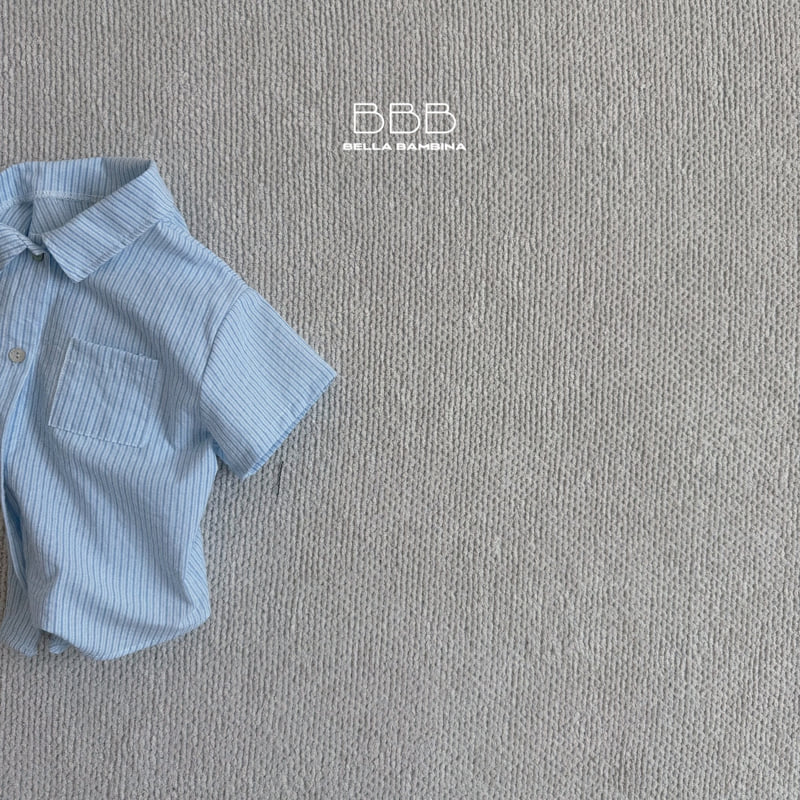 Bella Bambina - Korean Baby Fashion - #babyboutique - Bebe Plain Shirt Set - 11
