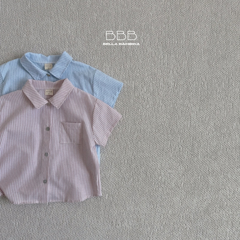 Bella Bambina - Korean Baby Fashion - #babyboutique - Bebe Plain Shirt - 2