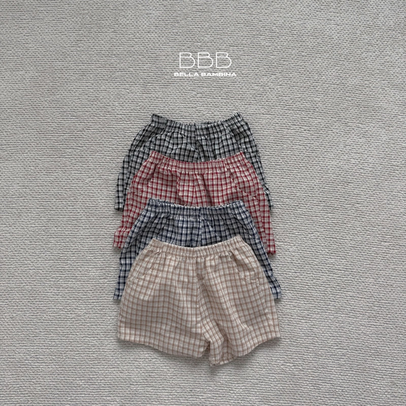 Bella Bambina - Korean Baby Fashion - #babyboutiqueclothing - Check Pants - 2