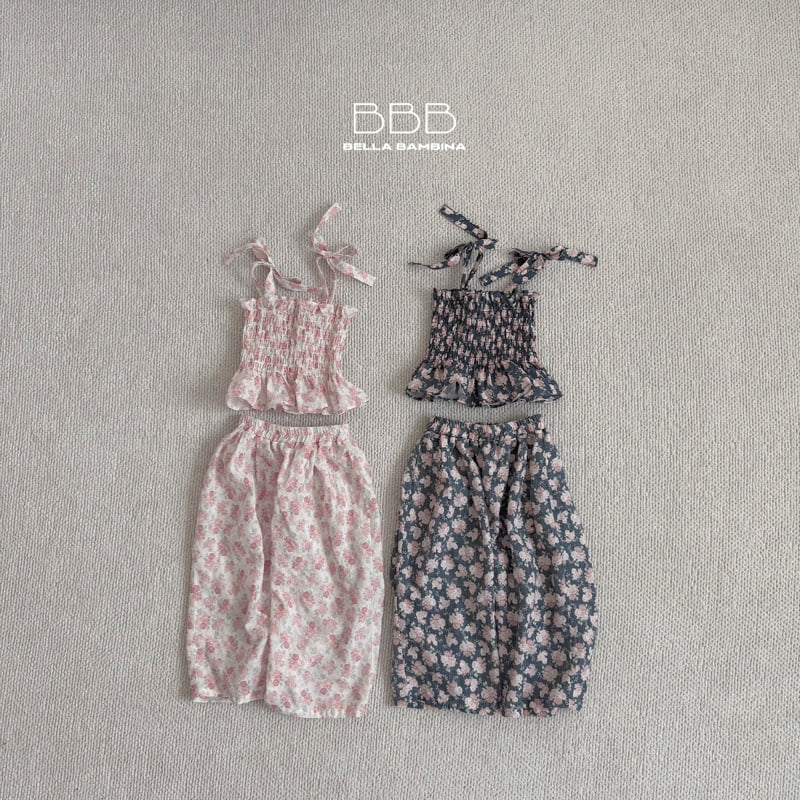 Bella Bambina - Korean Baby Fashion - #babyclothing - Bebe Lace Shirred Sleeveless Tee - 7
