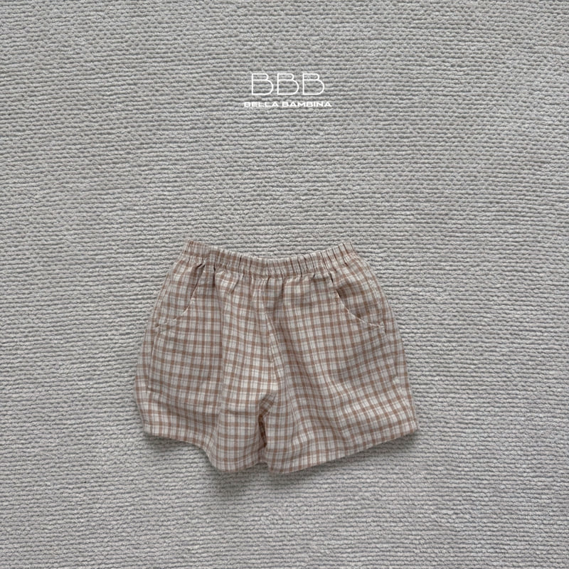 Bella Bambina - Korean Baby Fashion - #babyclothing - Check Pants - 3