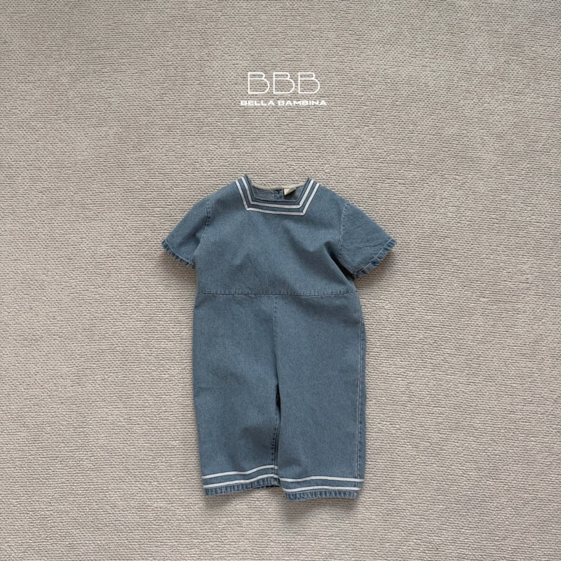 Bella Bambina - Korean Baby Fashion - #babyfashion - Bebe Sailor Long Suit - 2
