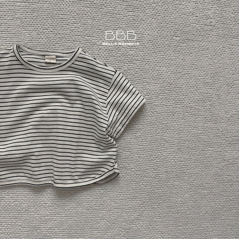 Bella Bambina - Korean Baby Fashion - #babyfashion - Bangbang Striped Tee - 6