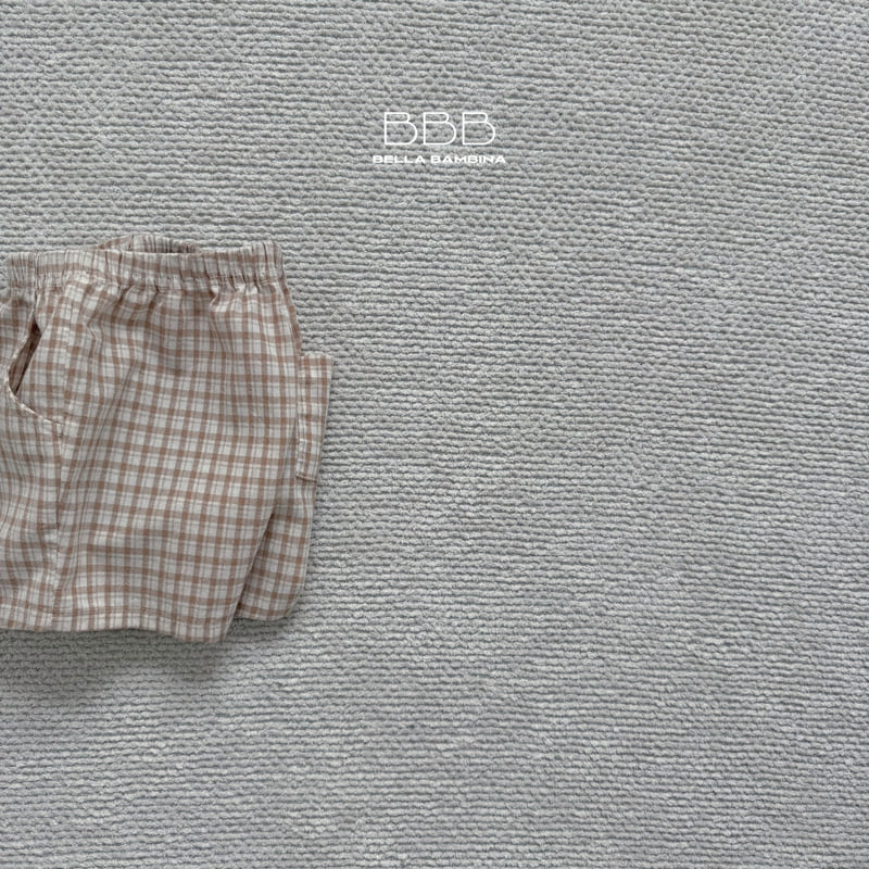 Bella Bambina - Korean Baby Fashion - #babyclothing - Check Pants - 4