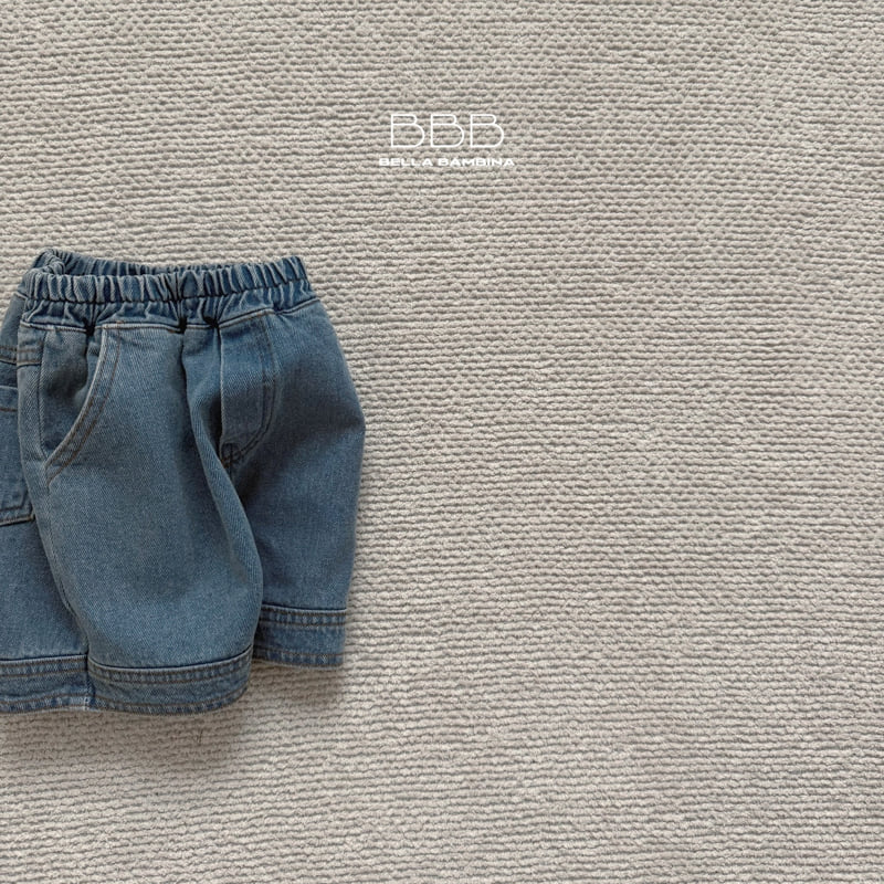 Bella Bambina - Korean Baby Fashion - #babyfashion - Bebe Boat Denim Pants - 4