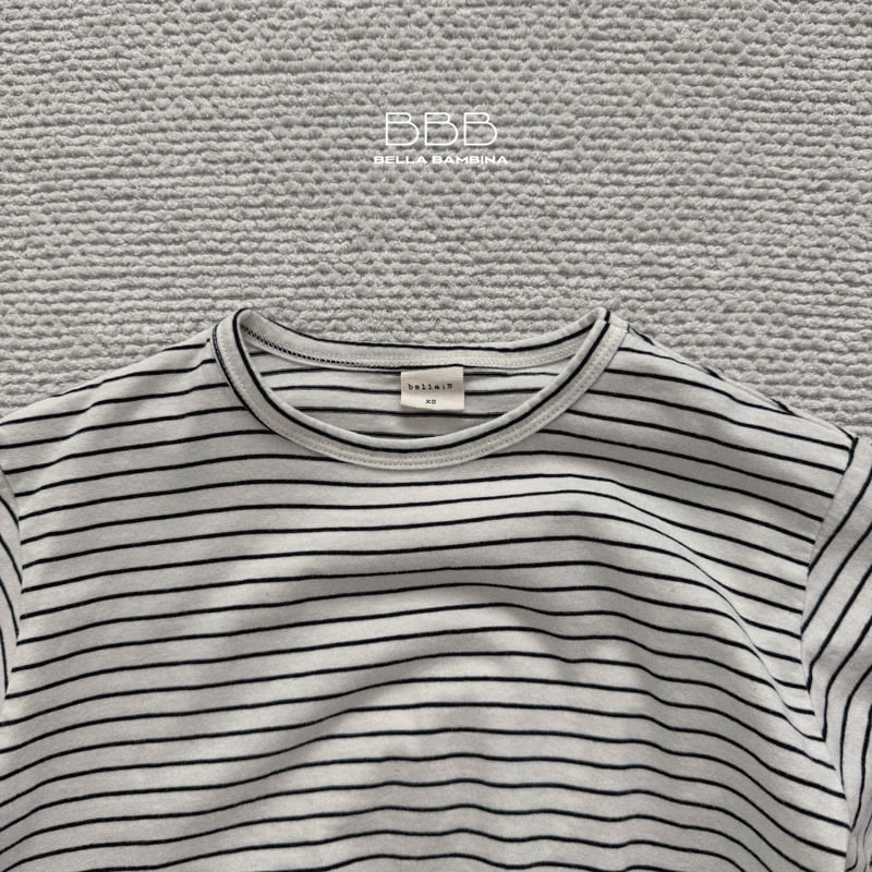 Bella Bambina - Korean Baby Fashion - #babyfever - Bangbang Striped Tee - 7