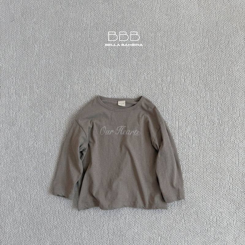 Bella Bambina - Korean Baby Fashion - #babygirlfashion - Bebe Heart Long Tee - 8