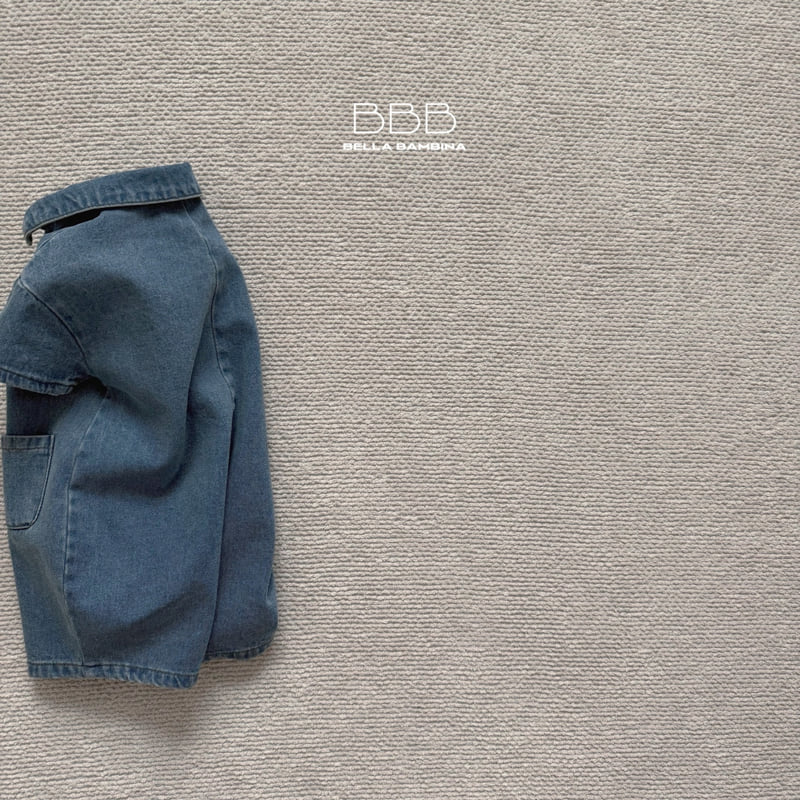 Bella Bambina - Korean Baby Fashion - #babygirlfashion - Bebe Denim Raku Suit - 5