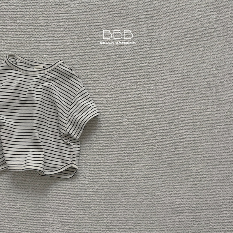 Bella Bambina - Korean Baby Fashion - #babygirlfashion - Bangbang Striped Tee - 8