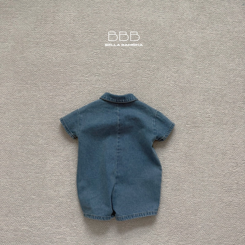 Bella Bambina - Korean Baby Fashion - #babylifestyle - Bebe Denim Raku Suit - 6