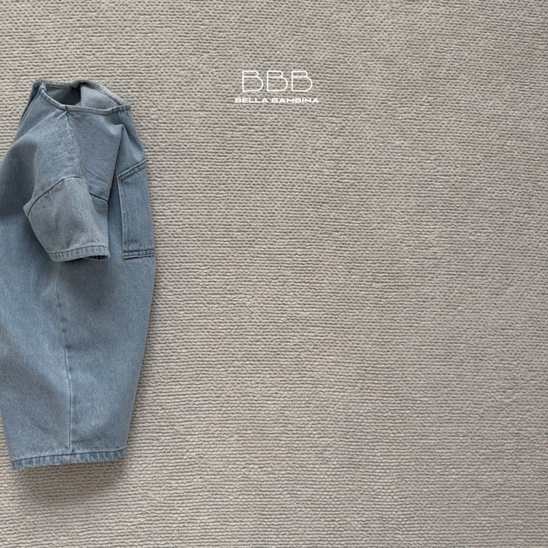 Bella Bambina - Korean Baby Fashion - #babylifestyle - Bebe Pocket Denim Suit - 5
