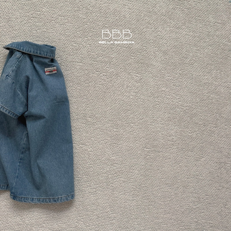 Bella Bambina - Korean Baby Fashion - #babylifestyle - Bebe Latte Denim Dress - 7